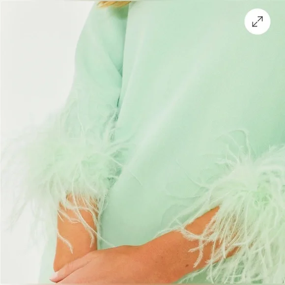 NWT Tuckernuck XXL Mint Feather Mod Ellie Dress - Picture 6 of 9